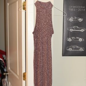 Knitted Sleeveless Bodycon Dress